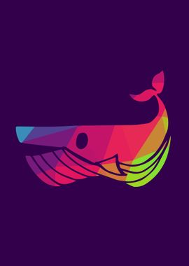 Rainbow Whale 7