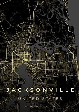 Jacksonville City Map