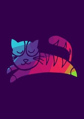 Rainbow Cat 9