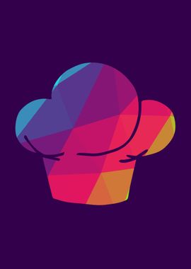 Rainbow Chef Hat 7