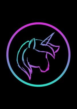 Neon Unicorn 6