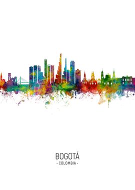 Bogota Colombia Skyline