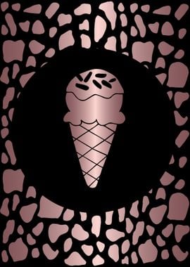 Rose Gold Ice Cream 3