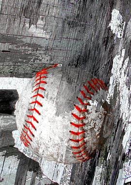 Baseball art print 13