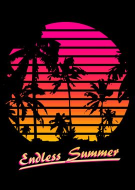 Endless Summer 80s Sunset