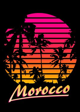 Morocco 80s Sunset