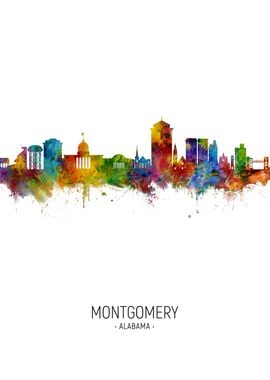 Montgomery Alabama Skyline