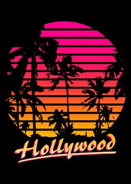 Hollywood 80s Sunset