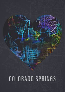 Colorado Springs City Map