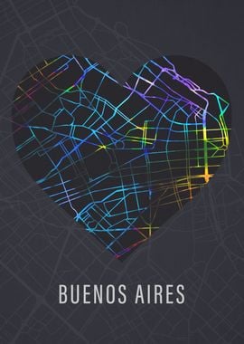 Buenos Aires Argentina Map