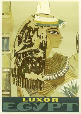 Egypt Vintage Poster