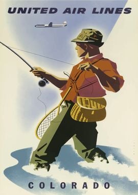 Colorado Vintage Poster