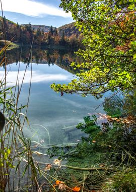 colorful lakes