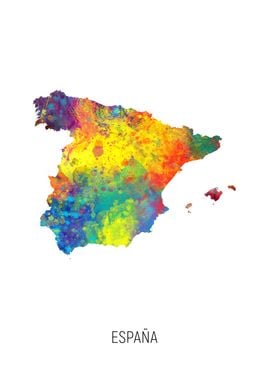 Espana Map