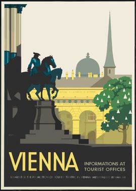 Vienna Vintage Poster