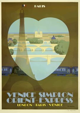 Paris Vintage Poster