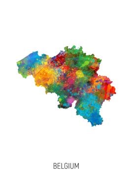 Belgium Map