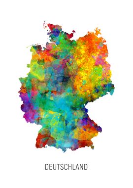 Deutschland Map