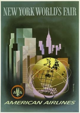 New York Vintage Poster