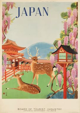 Japan Vintage Poster