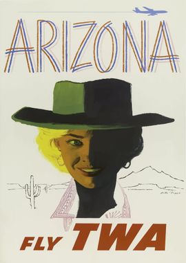 Arizona Vintage Poster