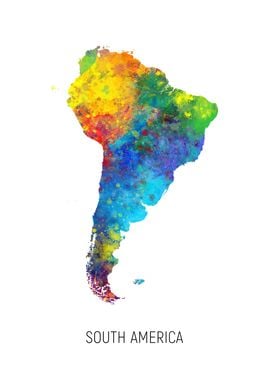 South America Map