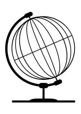 Mounted Wireb Globe