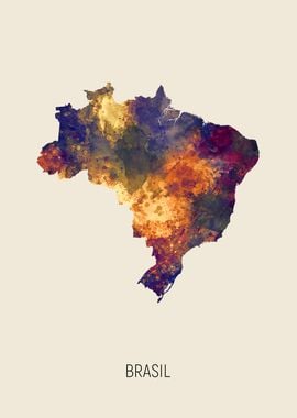 Brasil Map