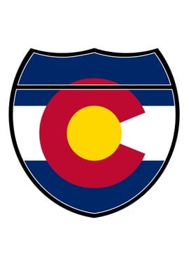 Colorado Flag Sign