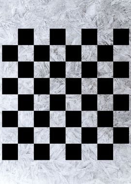 Chess Board Black Ice