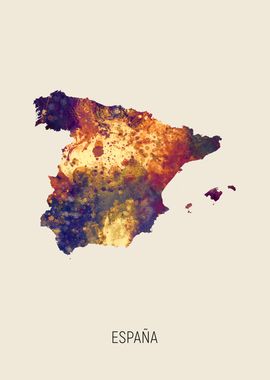 Espana Map