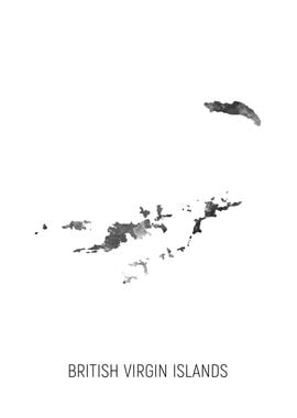 British Virgin Islands Map