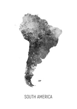 South America Map