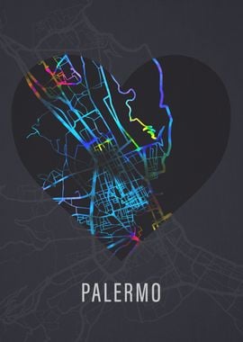 Palermo Italy City Heart