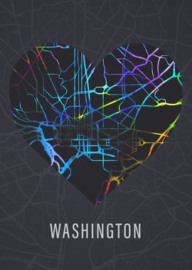 Washington DC City Map