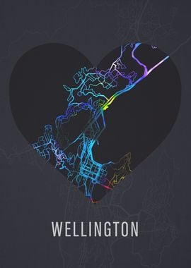 Wellington New Zealand Map