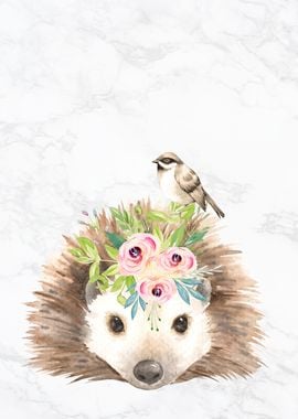 Baby Animal Floral VIII