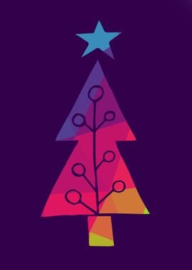 Rainbow Christmas Tree 7