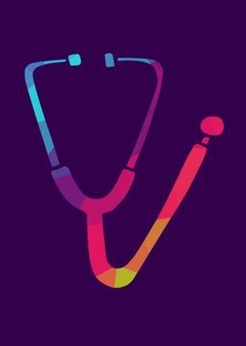 Rainbow Stethoscope 7