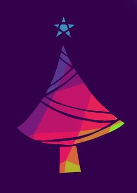 Rainbow Christmas Tree 5