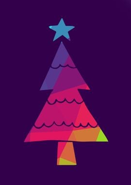 Rainbow Christmas Tree 8