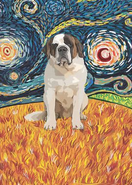 Saint Bernard Van Gogh