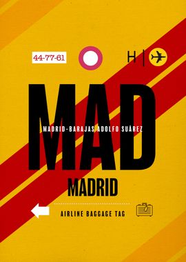 Madrid MAD Airport Code