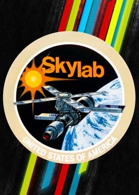 Skylab Retro Patch 