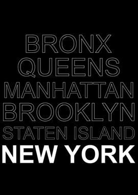 NEW YORK City Text