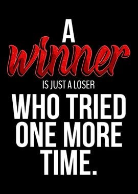 Motivation for winners