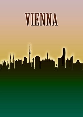 Vienna Skyline Minimal