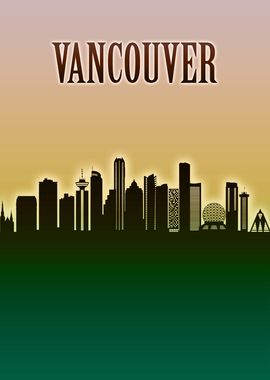 Vancouver Skyline Minimal