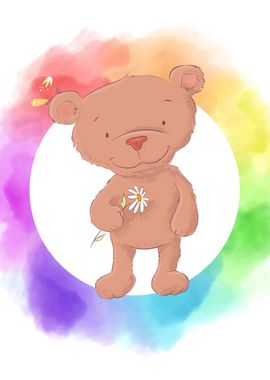 Nursery Baby Bear Cub Cute