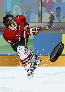 Ice hockey player